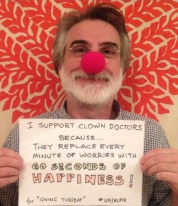 Founder and CEO Prof. Thomas Petschner on Red Nose Day 2014