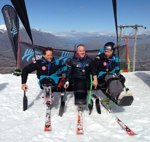 Corey Peters Alpine Ski Racer back on top of the podium at the IPC Alpine Skiing Snow Sports NZ National GS Champs at Coronet Peak